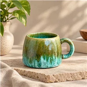فنجان سرامیکی دستساز گرینفارست
