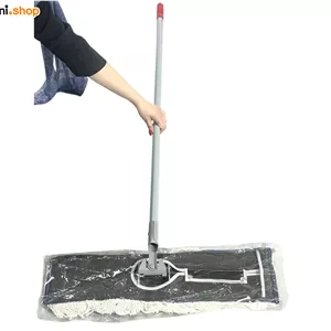 طی زمین شوی نخی فلزی 63 سانت با دسته بلند 130cm فلزی (پسکرایه)