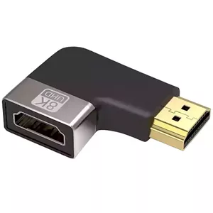 تبدیل نری به مادگی HDMI 8K فلت 90 درجه Left دی نت D-NET