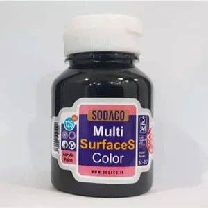رنگ مولتی سورفیس ساده-125میل-مشکی