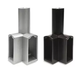 پایه سقفی نگهدارنده کنج رنگ سیلور یونی هوپر کد TS1404.SILVER