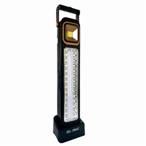 چراغ اضطراری و کمپینگ مدل HEL-2866T با نور سفید