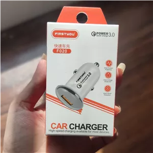 شارژر فندکی خودرو مدل F020 شارژ سریع