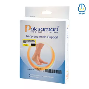 قوزکبند طبی نئوپرنی ساده کرم پاک سمن سایز M کد 222208129