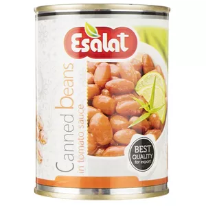کنسرو لوبیا چیتی در سس گوجه فرنگی اصالت - 380 گرم مدل 1
