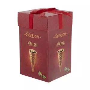 نان مخروطی کاکائویی سوربن - 200 گرم بسته 20 عددی مدل 1