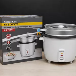 لوازم خانگی پلوپز سیلور کریست مدل SC-750W ظرفیت 4 لیتر لوازم خانگی