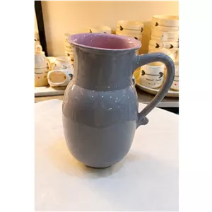 پارچ آب طرح صورتی خاکستری