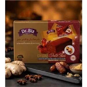 خرما بار با طعم زنجبیل 