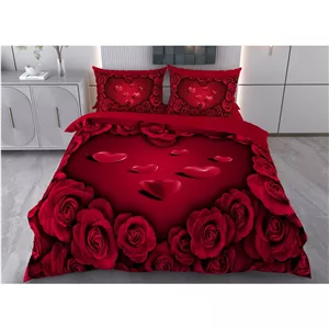 کاور دو نفره قرمز اورجینال بیزاده هومBEYZADE HOME
