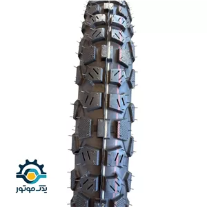 لاستیک موتور سیکلت 300 21 یزد تایر (جنگلی) (پس کرایه)