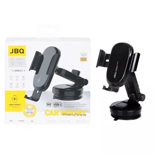 هولدر و شارژر وایرلس JBQ مدل MW21-1 - مشکی (پک ضعیف)