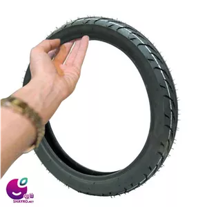 تخفیف تایر جلو موتور ویو 17 90 70 تیوبدار یزد تایر