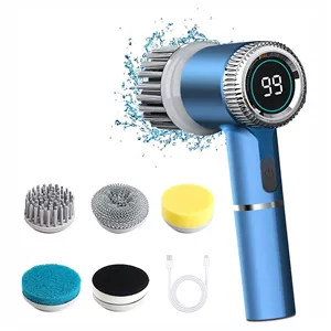 فرچه و برس برقی شستشو مدل JN-118 شارژی با 5 سری قابل تعویض