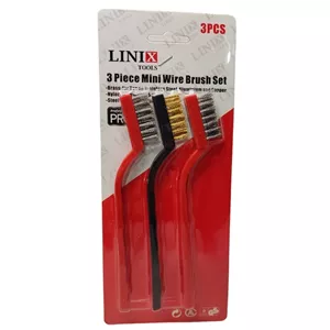 فرچه سیمی مسواکی 3 عددی لینیکس Linix