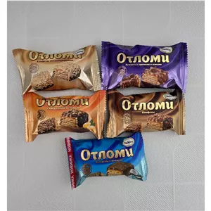  شکلات پذیرایی ویفری آکوند اوتلومی Otlomi Pralineo مخلوط 5 طعم خوشمزه 