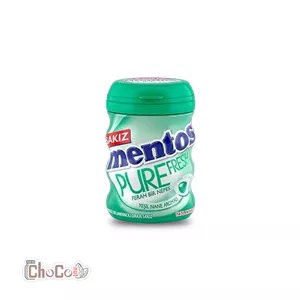 آدامس منتوس قوطی عسلی 60گرمMENTOS GUM
