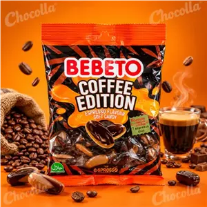پاستیل BEBETO با طعم قهوه اسپرسو