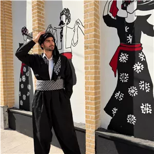 لباس کردی مردانه جیب دار