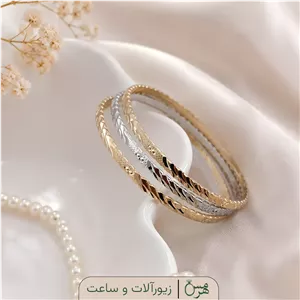 النگو طلاروس مدل تابان (3 عددی)