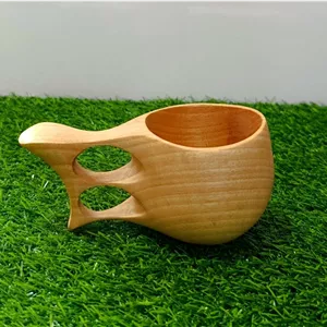 فنجان چوبی