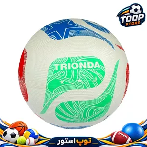 توپ فوتبال لاستیکی تریوندا 2026 سایز 4 مناسب اسفالت-خرید توپ به صورت عمده و تک