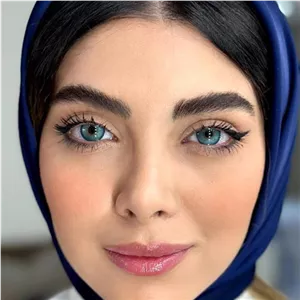 لنز آبی سبز یونیک اسکای فال