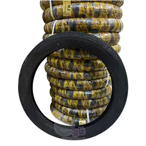 تخفیف تایر موتور جلو گل زنبوری سایز 275 18 یزدتایر