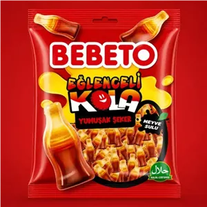 پاستیل 80 گرمی BEBETO طعم کولا
