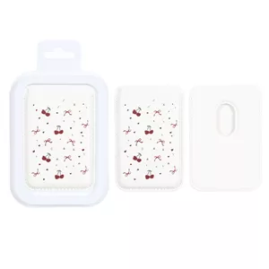 جاکارتی چرمی MagSafe طرح دار - کد 17 (پک دار)