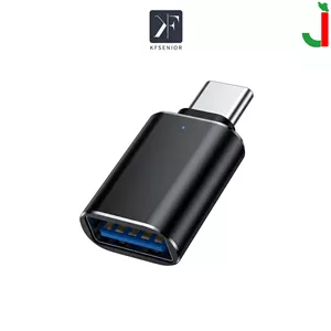 قیمت و خرید تبدیل اوتیجی USB به Type‑C کی اف مدل A-312 هانسی شاپ