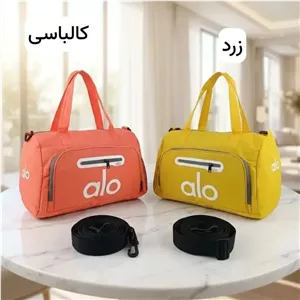 ساک ورزشی و استخری اسپرت جنس کرتکس با بند بلند و زیپ ابعاد 50 در 35 سانتیمتر