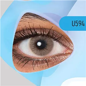 لنز عسلی کاراملی کلیر ویژن U594