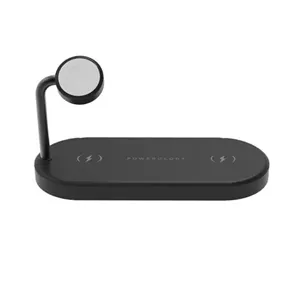 استند و شارژر وایرلس مگنتی پاورولوژی Powerology 4 in 1 Wireless Charging Dock