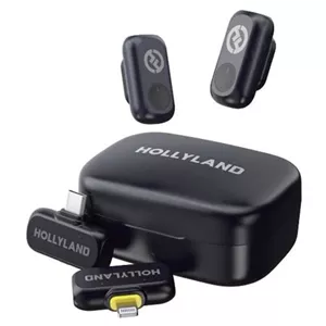 میکروفون یقه ای بی سیم Hollyland Lark A1 Combo 2 Person Wireless Microphone