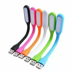 چراغ LED USB خم شو (مشکی) مدل 1