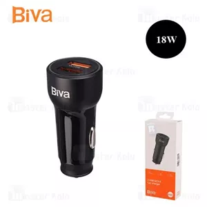 شارژر فندکی بیوا Biva CC-33 USB QC3.0 Car Charger توان 18 وات