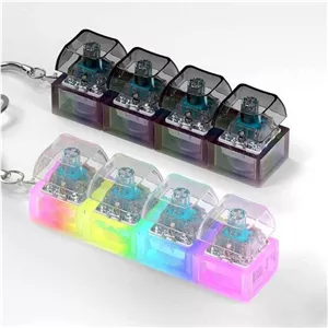 فیجت کیبورد Fidget Keyboard Switch Toy Keychain