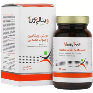 مولتی ویتامین و مینرال+جینسینگ ویتالی تون