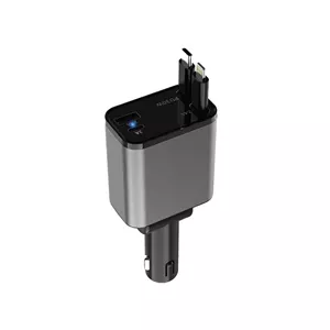 شارژر فندکی 50w گرین لاین مدل Retractable 50W دارای گارانتی و ضمانت اصالت کالا