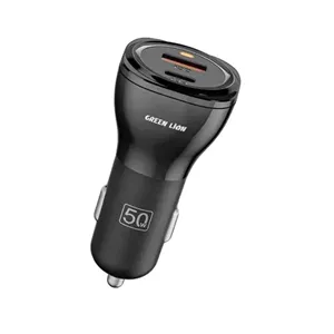 شارژر فندکی گرین لاین Dual Port 50W