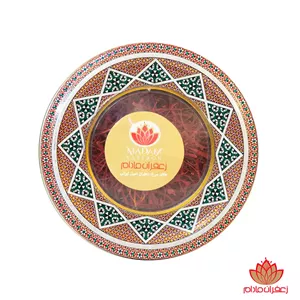 زعفران سرگل 1 گرم طرح خاتم