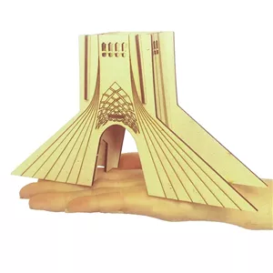 ماکت پازل سه بعدی جامدادی طرح برج آزادی مدل 1