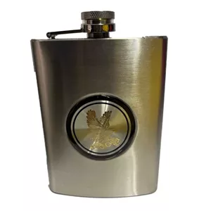 هیپ فلاسک استیل طرح عقاب 12 اوز (12oz)
