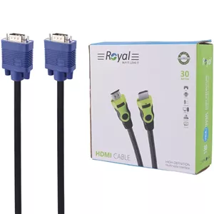 کابل VGA رویال Royal طول 30 متر