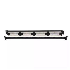 پچ پنل 24 پورت Cat6 UTP وی نت V-LP10
