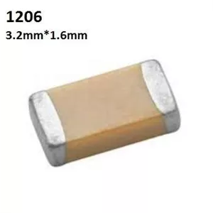 خازن 1 نانو فاراد smd1206