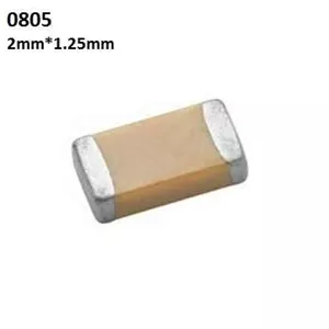 خازن مولتی لایر سرامیکی 1 نانو فاراد smd سایز 0805