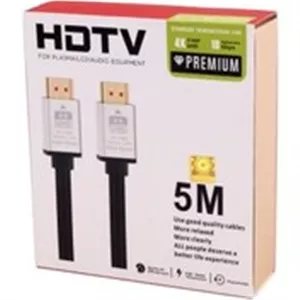 کابل HDMI 5 متری 4K HDTVانتقال تصویر و صدای دیجیتال با کیفیت Ultra HD