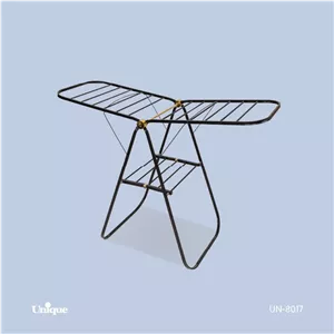 بندرخت فلزی تسمه ای مشکی طلایی یونیک UN-8017